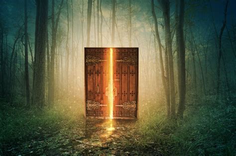 Enchanting magical door
